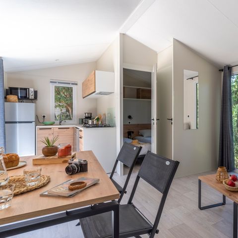 Mobilheim 4 Personen - Cottage Privilège TV LV - 2 Zimmer - 4 Personen