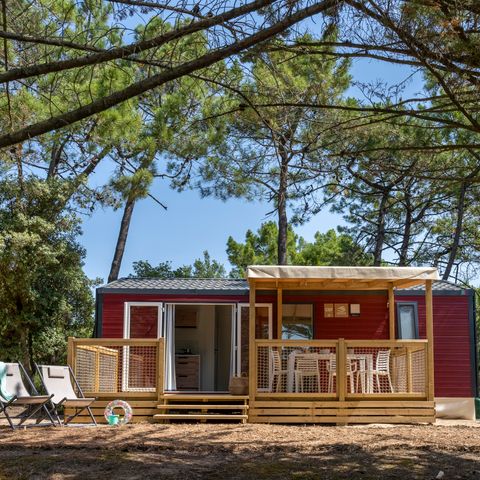Mobilheim 4 Personen - Cottage Privilège TV LV - 2 Zimmer - 4 Personen