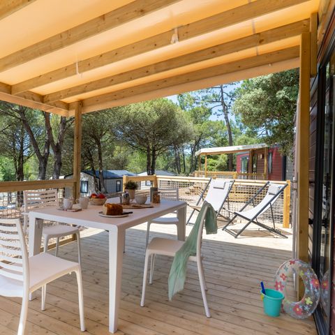 Mobilheim 4 Personen - Cottage Privilège TV LV - 2 Zimmer - 4 Personen