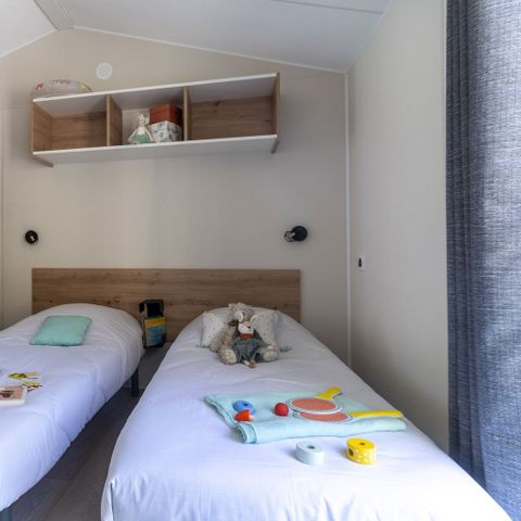 Mobilheim 4 Personen - COTTAGE PECHERIES 4p 2ch 2SdB PREMIUM