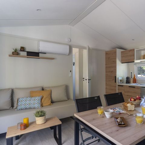 Mobilheim 4 Personen - COTTAGE PECHERIES 4p 2ch 2SdB PREMIUM