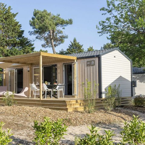 Mobilheim 4 Personen - COTTAGE PECHERIES 4p 2ch 2SdB PREMIUM