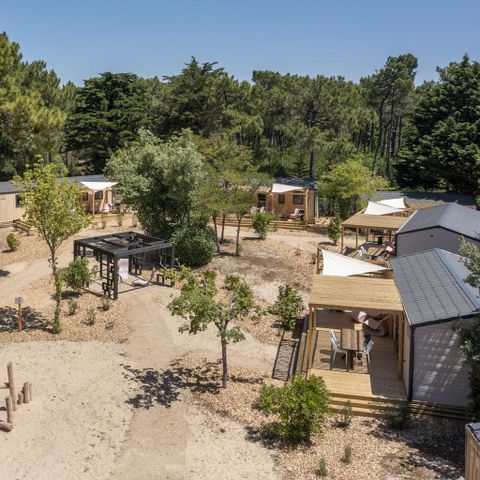 Mobilheim 6 Personen - COTTAGE PECHERIES 6p 3ch 2SdB PREMIUM