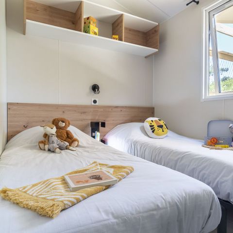 Mobilheim 6 Personen - COTTAGE PECHERIES 6p 3ch 2SdB PREMIUM