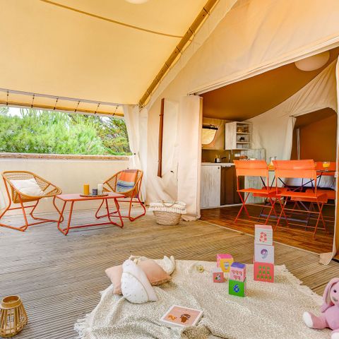 SafariZelt 4 Personen - LODGE 4p 2ch ***