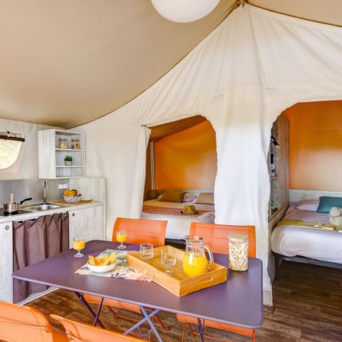 SafariZelt 4 Personen - LODGE 4p 2ch ***