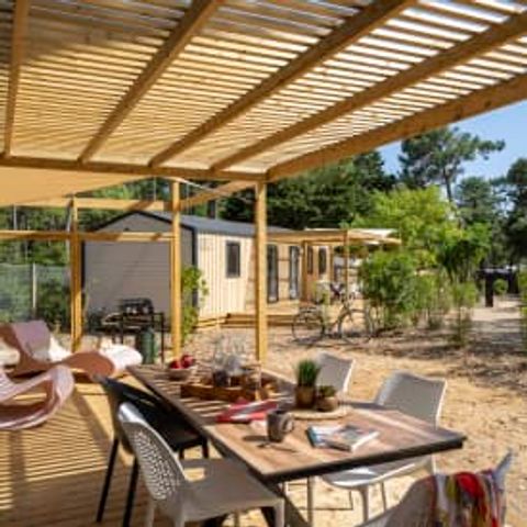 Mobilheim 6 Personen - Cottage Pêcheries 6p 3ch 2SDB PREMIUM