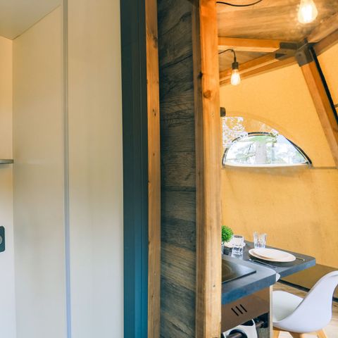 AUßERGEWÖHNLICHE UNTERKUNFT 4 Personen - TIPI 4 PERS- 2 Schlafzimmer