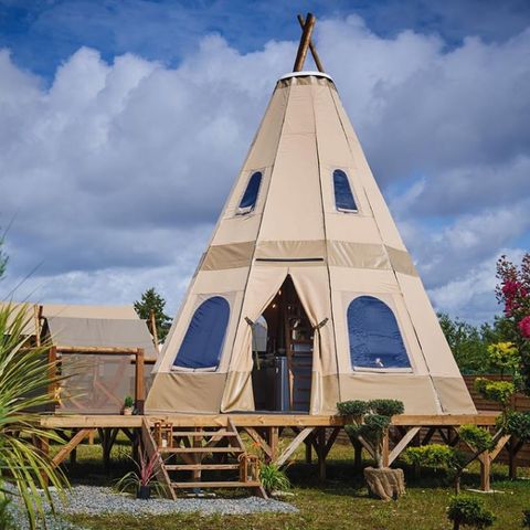 Unterkunft 4 personen - TIPI 4 PERS- 2 Schlafzimmer