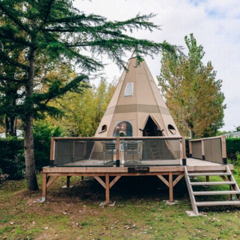 Unterkunft 4 personen - TIPI 4 PERS- 2 Schlafzimmer