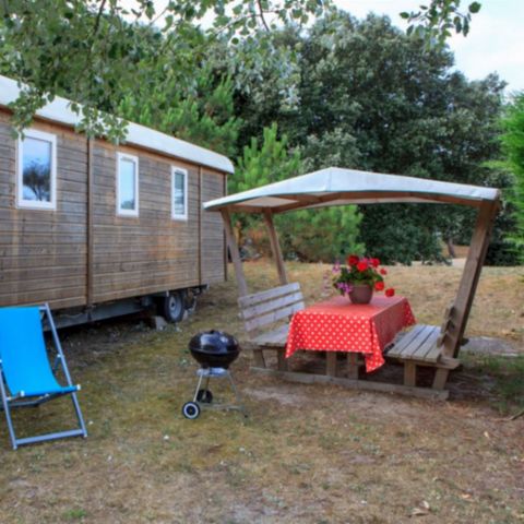 Unterkunft 4 personen - ZIGEUNERWAGEN - 2 SCHLAFZIMMER - 2/4 PERSONEN