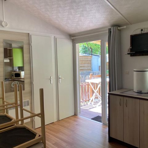 Mobilheim 4 Personen - Mobilheim Confort - 2 Zimmer - PMR - geeignet für Personen mit eingeschränkter Mobilität