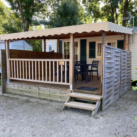Mobilheim 4 Personen - Mobilheim Confort - 2 Zimmer - PMR - geeignet für Personen mit eingeschränkter Mobilität