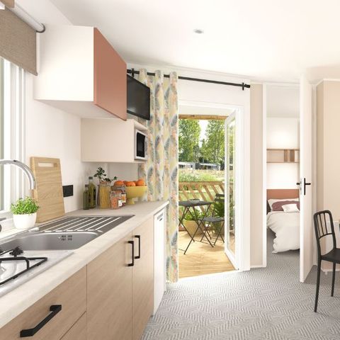 Mobilheim 5 Personen - Mobilheim Evasion 5 Personen 2 Zimmer 23m²