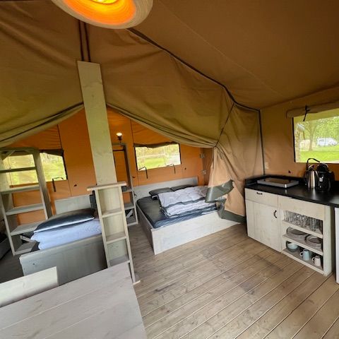 Zelt 5 Personen - Safari Outstanding Zelt ohne Sanitäranlagen
