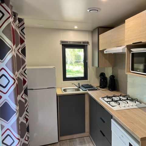 Mobilheim 4 Personen - Mobilheim PREMIUM "SPA" 4 pers clim 2 ch