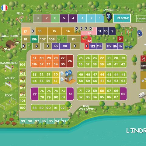Camping Vallée de L'Indre - Indre-et-Loire - Image N°6