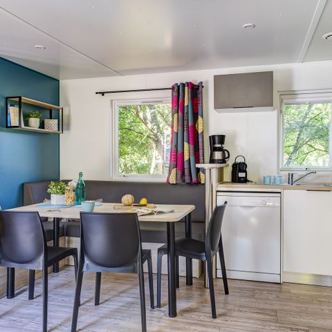 Mobilheim 6 Personen - COTTAGE CORAIL 6p 3ch PREMIUM