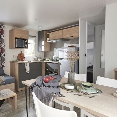 Mobilheim 6 Personen - GRAND CONFORT 3 Schlafzimmer - KLIMA + TV