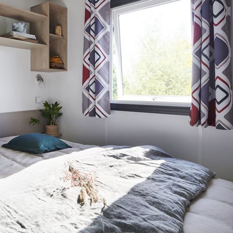 Mobilheim 4 Personen - GROSSER KOMFORT 2 SCHLAFZIMMER - KLIMAANLAGE + TV