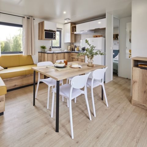 Mobilheim 6 Personen - COSY GRAND CONFORT - 3 Schlafzimmer - KLIMA - TV