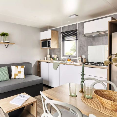 Mobilheim 4 Personen - Premium 3 Zimmer 4 Personen Klimatisiert + TV