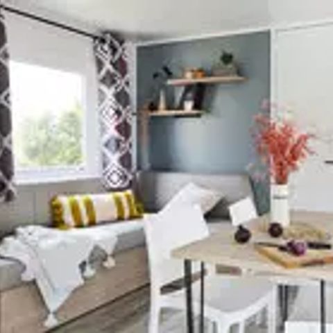 Mobilheim 4 Personen - Komfort 3 Zimmer 4 Personen + TV