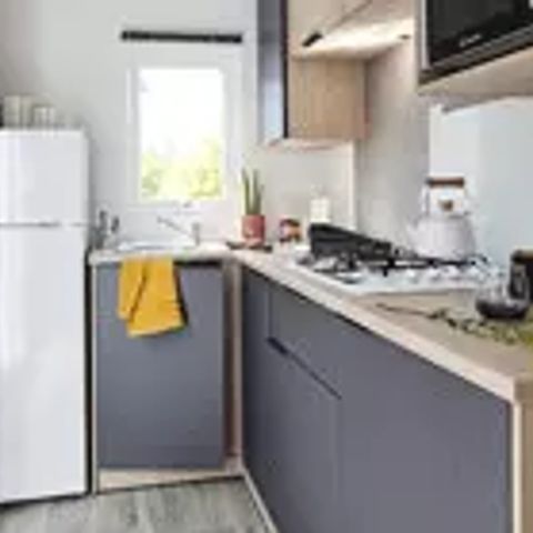 Mobilheim 4 Personen - Komfort 3 Zimmer 4 Personen + TV