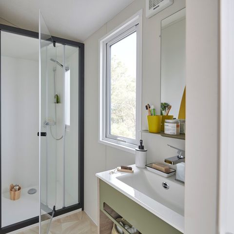 Mobilheim 6 Personen -  Mobilheim Select TV LV Plancha - 3 Zimmer - 6 Personen