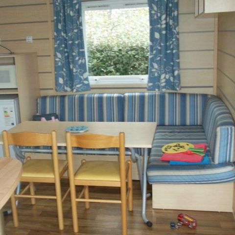 Mobilheim 5 Personen - Mobilheim Standard MERCURE 27m² - 2 Zimmer + halboffene Terrasse 11m².