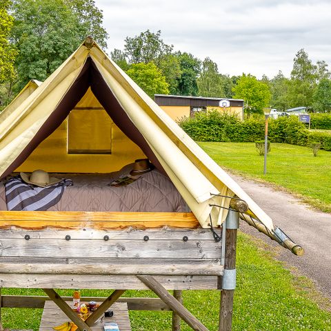 Safarizelt 2 Personen - Biwak auf Stelzen 1 Zimmer