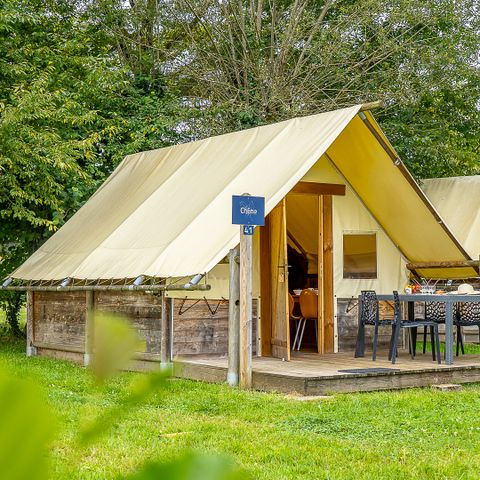 Safarizelt 4 Personen - Kanadisch 2 Schlafzimmer