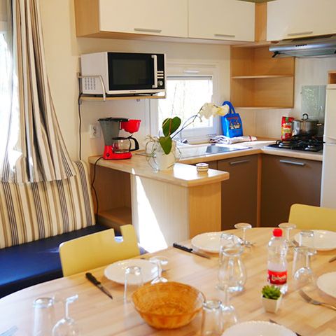Mobilheim 6 Personen - 3 Zimmer 6 pers