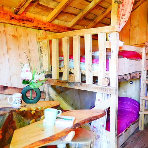AUßERGEWÖHNLICHE UNTERKUNFT 4 Personen - Hütte Gretel 4 pers