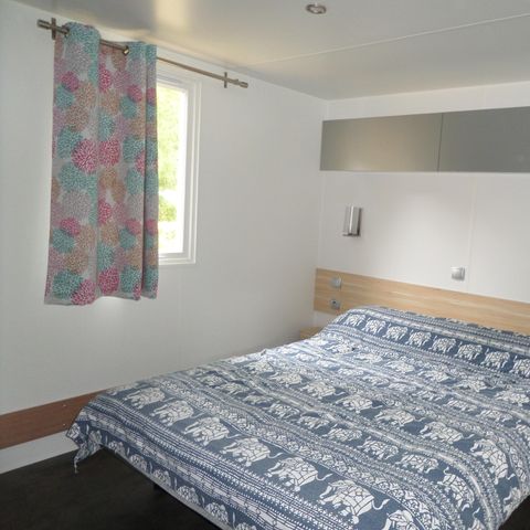 Mobilheim 4 Personen - PMR 30m² - 2 Zimmer (zugänglich für Personen mit eingeschränkter Mobilität)