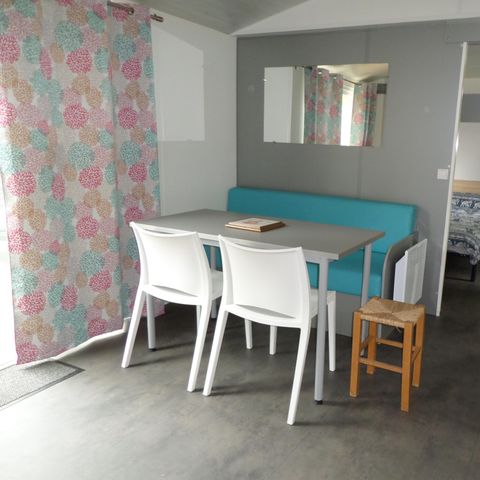 Mobilheim 4 Personen - PMR 30m² - 2 Zimmer (zugänglich für Personen mit eingeschränkter Mobilität)