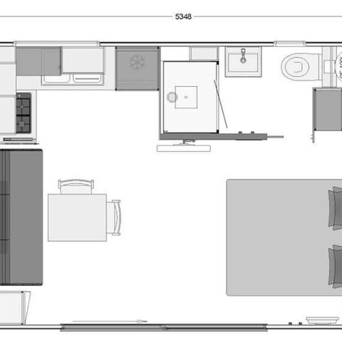 Mobilheim 2 Personen - Premuim Otello