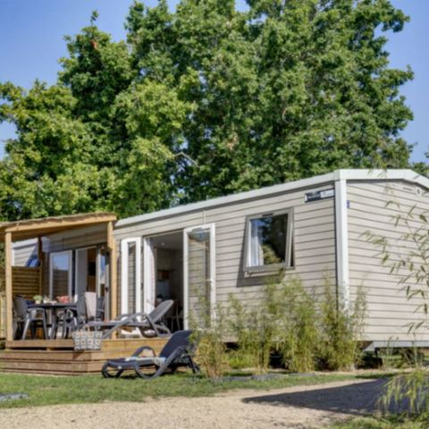 Mobilheim 8 Personen - Prestige Cabellou - Fußgänger - 6/8P 3Sch 2Sde 40m2
