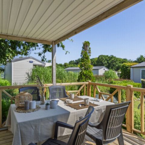 Mobilheim 4 Personen - Natura Océane - Fußgängerzone -4Pers 2Ch 27m2