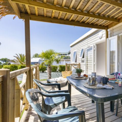 Mobilheim 6 Personen - Evasion Belle Etoile- Fußgängerzone- 6P 3Ch 32m2