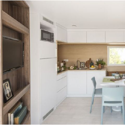 Mobilheim 6 personen - Sunêlia Luxe Suite 3 Schlafzimmer/3 Bäder 60m2 - TV - LV- Bettwäsche wird gestellt 6 pers.