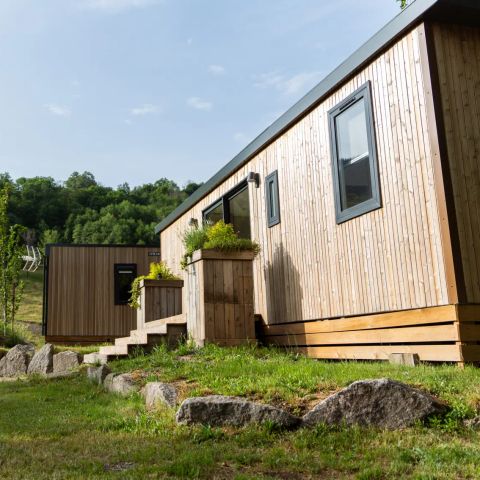 Mobilheim 6 Personen - Sunêlia Luxe Key West 3 Schlafzimmer / 2 Bäder 40m² - TV - LV - Terrasse - Bettwäsche vorhanden