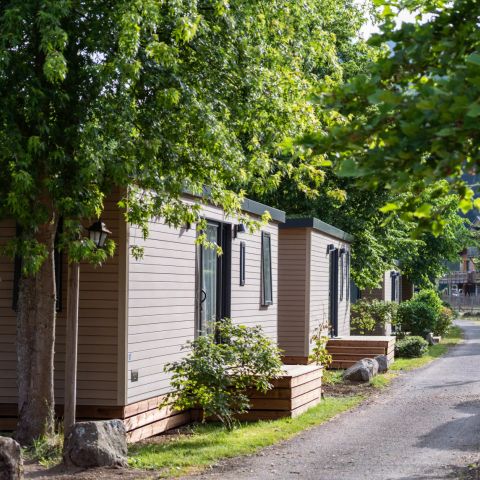 Mobilheim 4 Personen - Sunêlia Luxe Keywest 2 Schlafzimmer / 2 Bäder/34m2