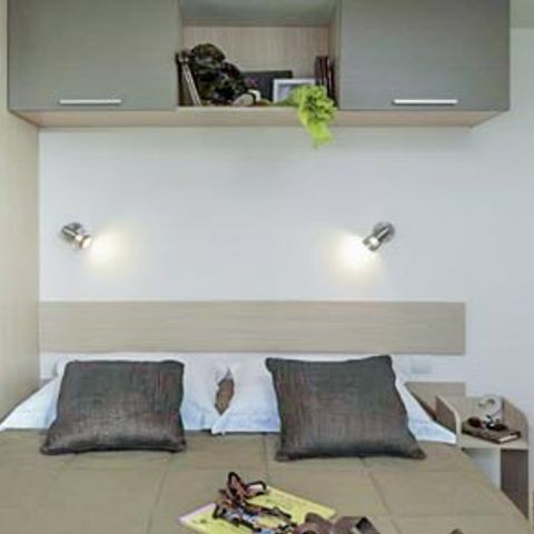 Mobilheim 6 personen - Loisir Pacifique 3 Schlafzimmer 40m² - TV - Überdachte Terrasse