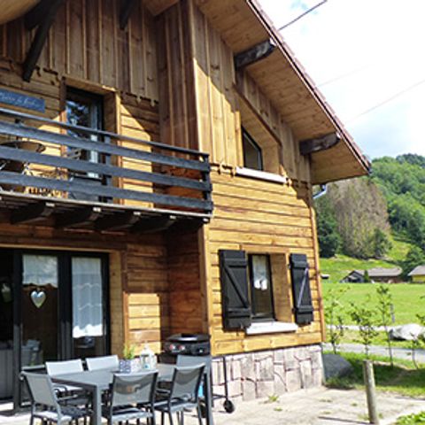 Chalet 7 personen - Chalet Odile 3 Zimmer / 2 Bäder 110m² - TV - LV - Bettwäsche vorhanden