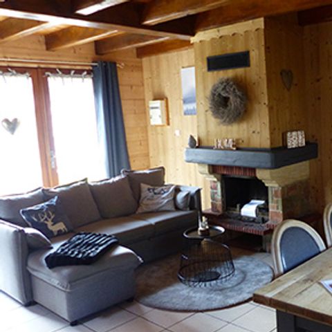 Chalet 7 personen - Chalet Odile 3 Zimmer / 2 Bäder 110m² - TV - LV - Bettwäsche vorhanden