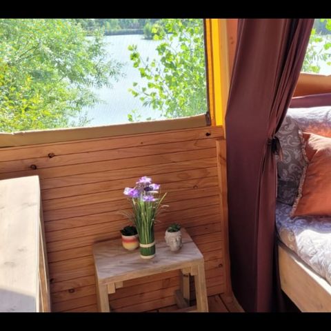 Unterkunft 2 personen - Zelt Nature auf Stelzen Standard 7.2 m² - ohne Sanitäranlagen