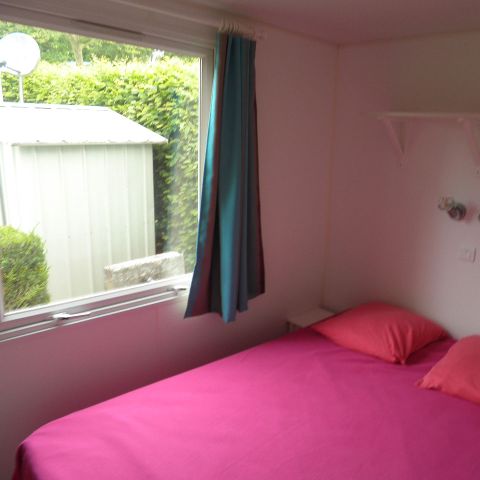 Mobilheim 4 Personen - Standard 25m² - 2 Zimmer + nicht überdachte Terrasse