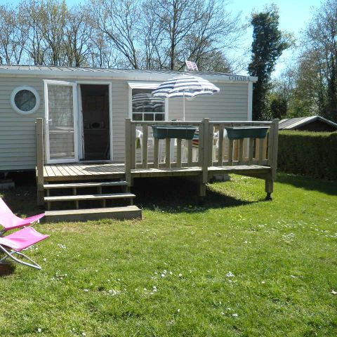 Mobilheim 4 personen - Mobilheim Standard 25m² - 2 Zimmer + nicht überdachte Terrasse