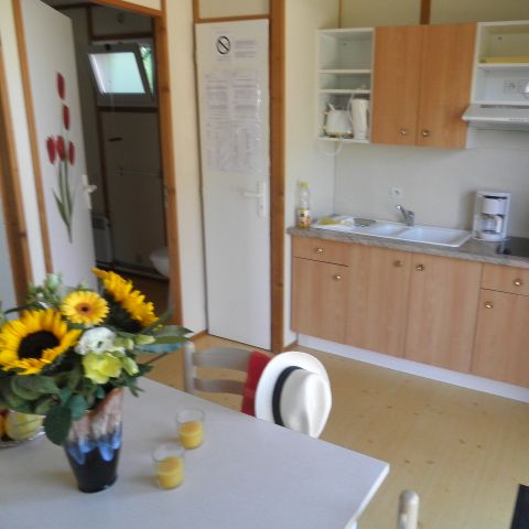 Mobilheim 4 Personen - Chalet Standard 35m² - 2 Zimmer + nicht überdachte Terrasse - PMR
